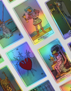 Spirit Guide's Holographic Tarot. 